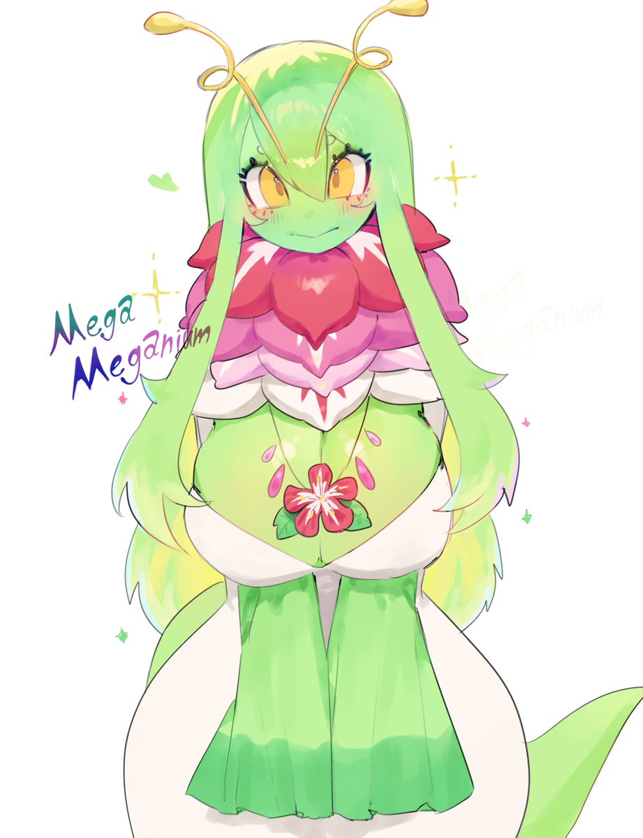 toge77789's tweet image. Mega Meganium💚🩷💛
