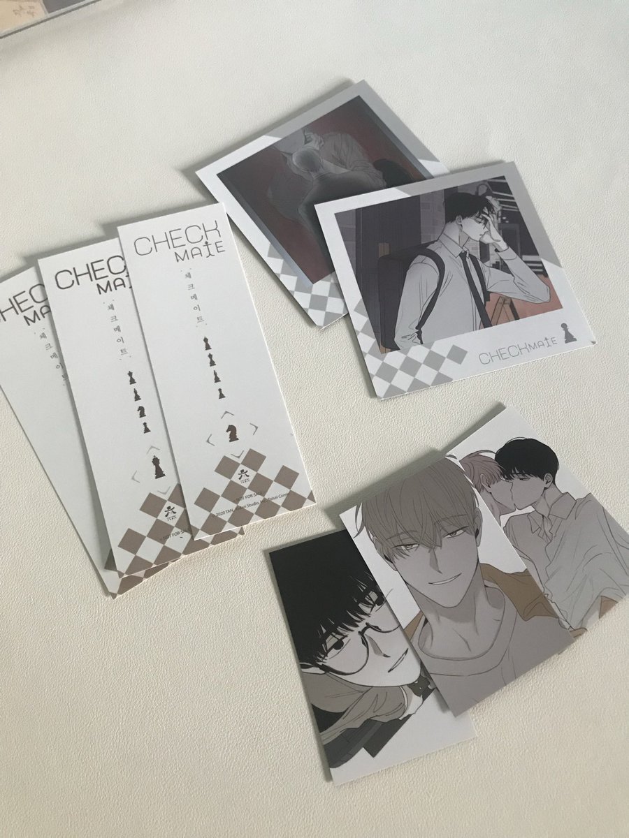 23febbn's tweet photo. wts  —  ready to ship  🎐
Check mate ver. Thai 1-3
cf no cc

all / 750  free shipping

ผ่อน มัดจำ ได้
อาจมีตำหนิเล็กน้อยขอคนไม่ซี
ได้ของแถมเล่มครบ
♡︎  dm only

#ตลาดนัดmanhwa #ตลาดนัดมันฮวา https://t.co/GgOz8IJSTO