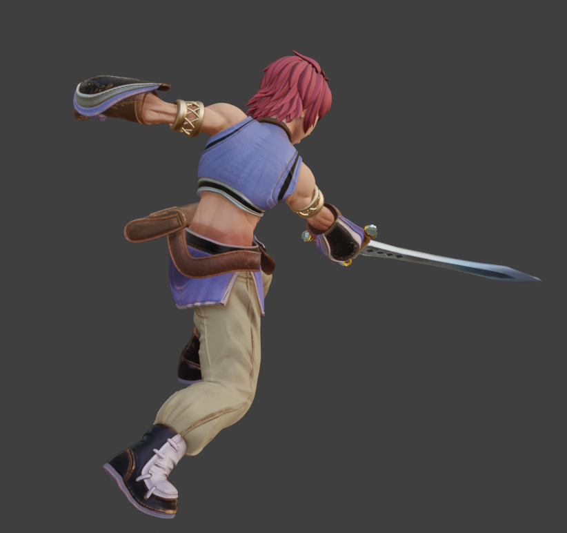 REN_W_HEATPEN's tweet photo. 次は物理かな～。
#BLENDER #AUTORIG　攻撃イメージ https://t.co/9toF5La3CY