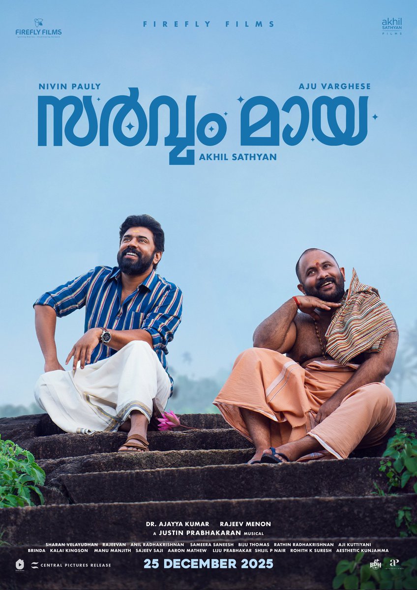 #SarvamMaya

Poster's itself giving Blockbuster Vibe!!

Releasing on December 25 👌🏻