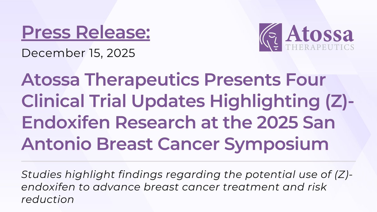 Atossa Therapeutics tweet media