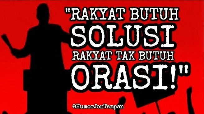 HumorJonTampan's tweet photo. KAMPANYE UDAH LEWAT...
"Dengan jumlah korban 1.016 nyawa, 212 orang masih hilang, dan kerugian harta benda yg belum terkira...yang dibutuhkan rakyat adalah SOLUSI, bukan ORASI!"

#Ngik https://t.co/BENGdY65Zq