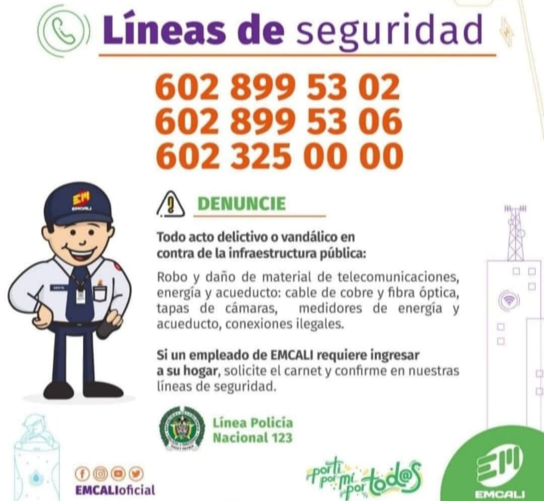 comgeser's tweet image. Desde la Unidad de Seguridad de @EMCALIoficial se continúa coordinando estrategias preventivas de seguridad de infraestructura y de instalaciones . @SeguridadCali @PoliciaCali @JGarciaG1  @ccsprivada @Seguridad_Atlas