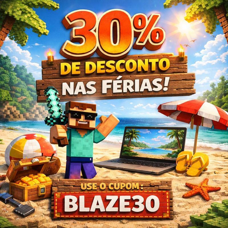 As férias chegaram e o desconto também!

Enquanto você curte as férias, a Blazehosting cuida do servidor! Servidores no modo verão!

30% OFF com o cupom BLAZE30