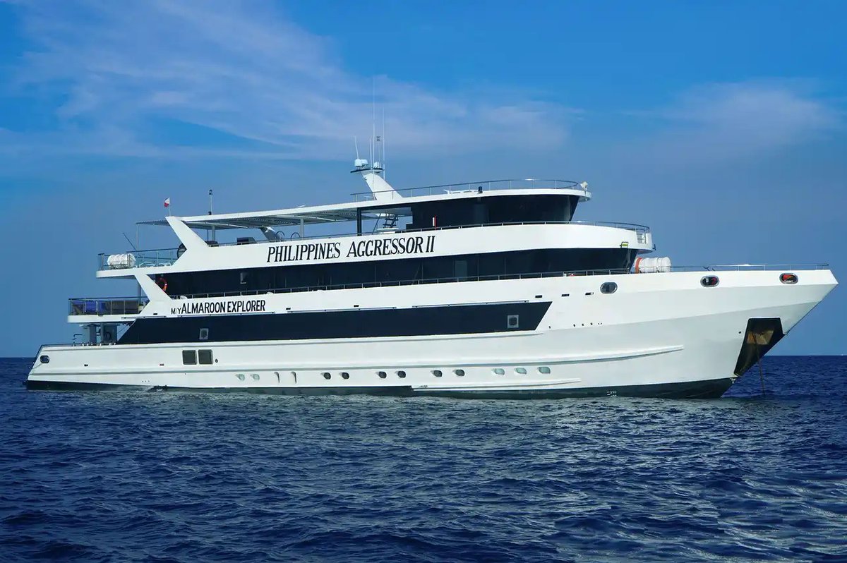 LiveaboardCom's tweet image. 25% OFF July departures aboard Philippines Aggressor II! 🌊🐠
Dive Tubbataha &amp;amp; Visayas for hammerheads, manta rays &amp;amp; vibrant reefs. 26 guests, 13 staterooms, gourmet meals &amp;amp; epic dives!
Book now: liveaboard.com/diving/philipp…

#LiveAboard #PhilippinesDiving #ScubaDiving