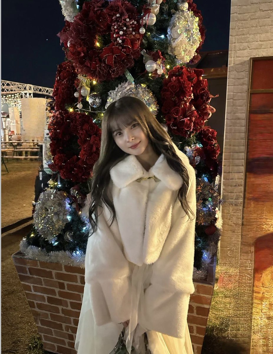 クリスマス Saya ChromaWhiteChristmas 今回も参加させてください🥰 差し色🩷が差し色