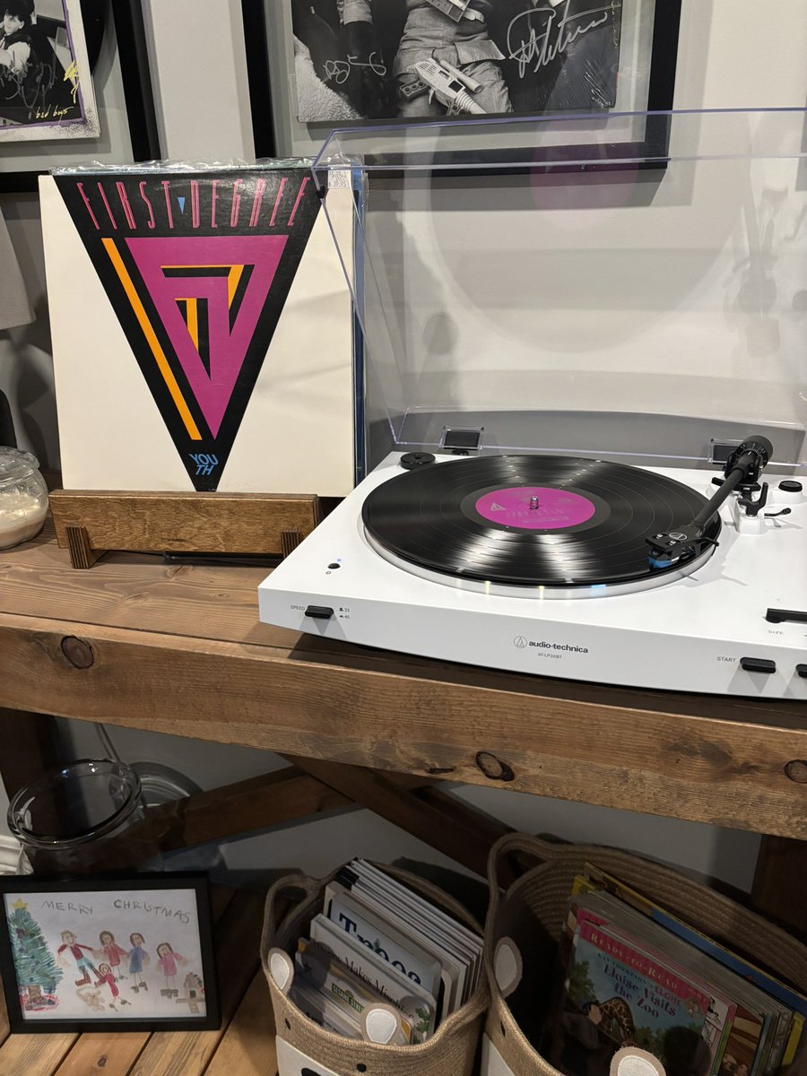 reidworld's tweet photo. Hair Metal Monday! A weekly post of a hair metal band you may know or one you should. This week we’re on the strip with First Degree and their 1987 debut album Youth. Give it a listen, like, retweet and share your thoughts #hairmetal #hairmetalmonday #myvinylcollection https://t.co/oXmuJWxwYU