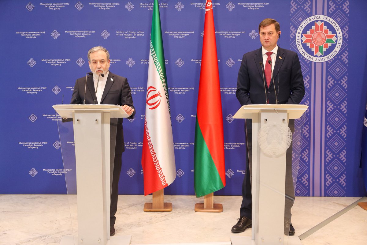BelarusMFA's tweet image. #Minsk welcomes #Tehran’s active role in developing the Eurasian Charter of Diversity and Multipolarity, opening new horizons for strategic partnership