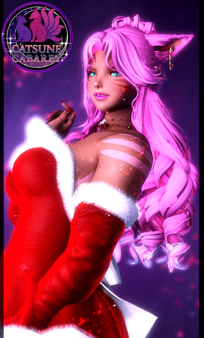 PrincessSanaria's tweet photo. It was a fantastic Starlight Party last night and had a ton of fun with my Holiday purrformance.~ 🎄🩷

Photo by the fantastic @sleepyhanabi.bsky.social on Blue Sky 💖

#GPOSER | #GPOSERS | #miqote | #ffxivvenues | #ffxivclub https://t.co/FYi3lCzKL2