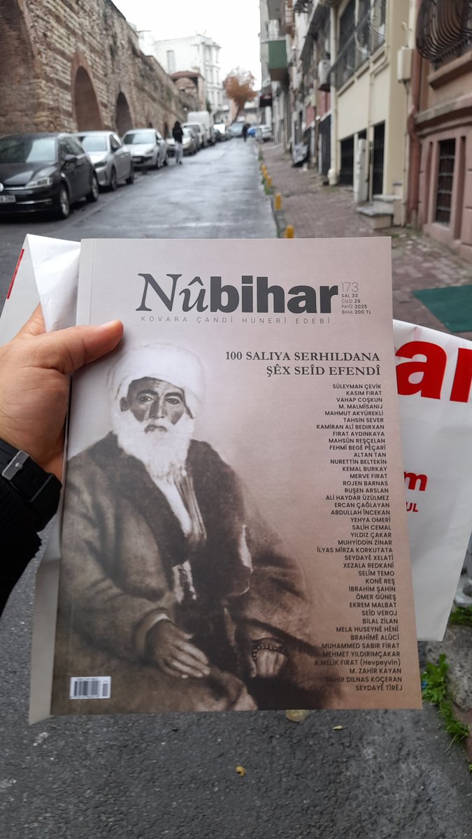 kovara nûbihar jimarê xweya nû derxistiye, ji bo agahiyê derbarê serhildanê şêx Saîde [rehma xwedê lê be] û derheqê jiyanê wî de zehf sûd e, ji we ra xwendinê wê pêşniyar dikim.

#kovar #nûbihar #şêxsaid #Kurdish