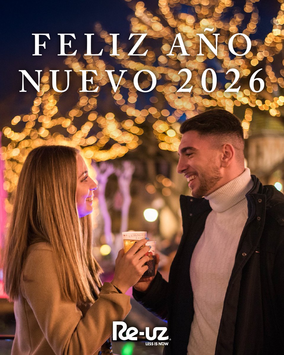 ¡Desde Re-uz os deseamos un Feliz Año Nuevo!✨ Brindemos por un 2026 lleno de nuevas experiencias, ilusión y deseos cumplidos💚

#FelizAñoNuevo #AñoNuevo2026 #BonAnyNou #AnyNou2026 #HappyNewYear #NewYear2026 #Reuz