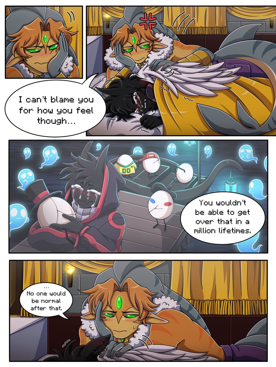 Landduo comic commissioned and written by <a href="/sweetiecola1/">Sweetiecola/becca COMMISSIONS OPEN (1/5)</a> ✨

‘You find your rival having a night terror, maybe he’s a little more broken than you thought…’

#therealm #therealmfanart #landduo #badboyhalofanart #foolishfanart