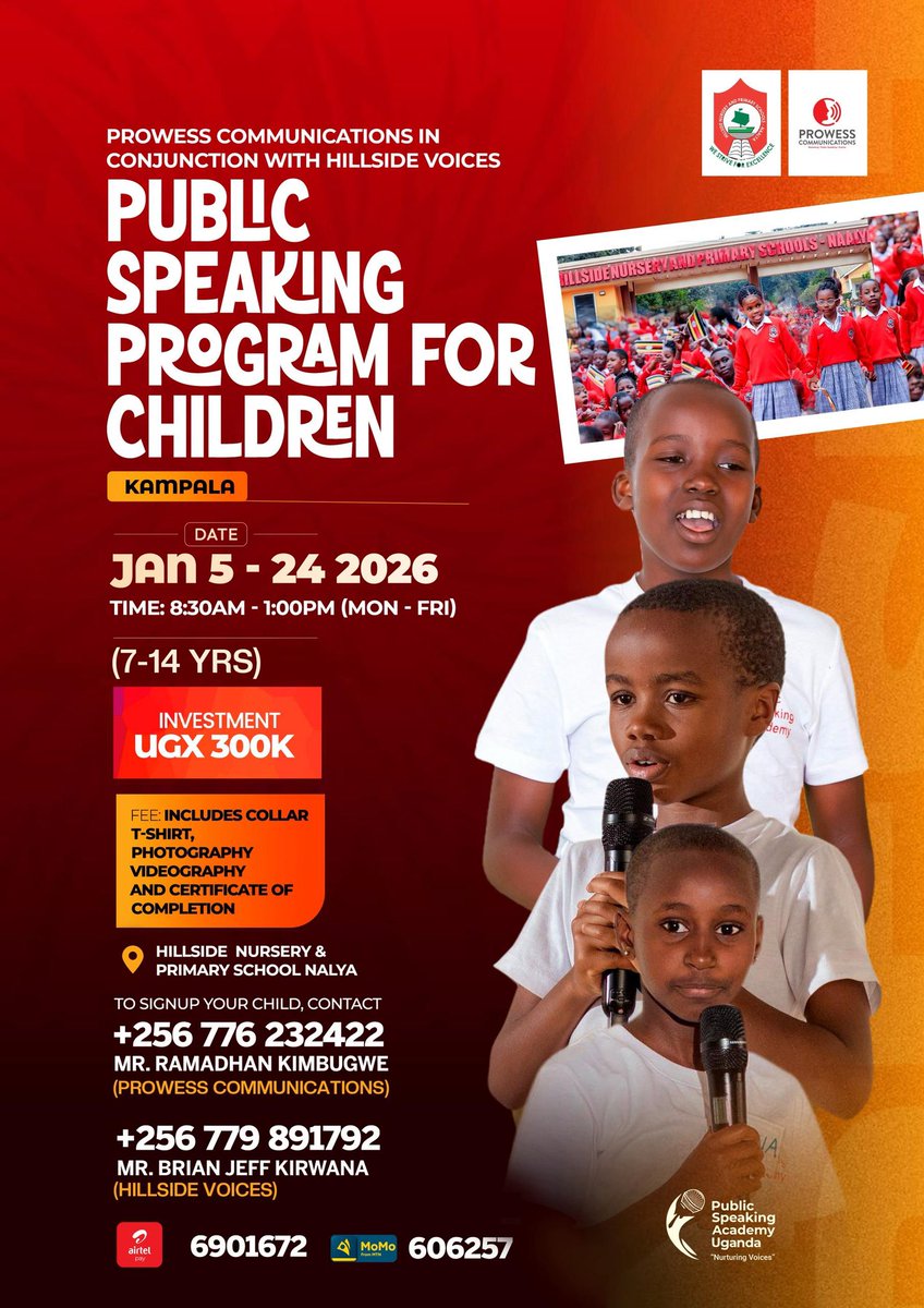 The Fear of public speaking is one of the world’s greatest fears &amp; it quietly holds countless dreams back.

This program helps children overcome that fear early—so their ideas, confidence, &amp; future can grow without limits

 Register here forms.gle/JAmcci5P1fFfz6… &amp; book your slot.