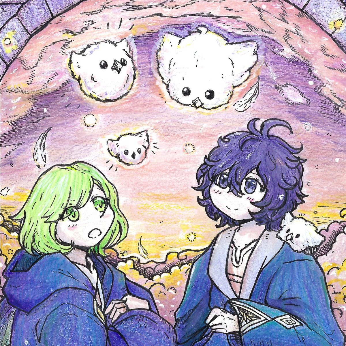 [Update]

New Brushbug charms came in! And thankfully, they are right this time!!

I have a ton of gifts to finish (secret Santa's etc.) So my posting might be slow as I cant share the art yet qwq

&amp; lastly! Trying to study art stuff more. Mostly tricks and practicing hands+poses