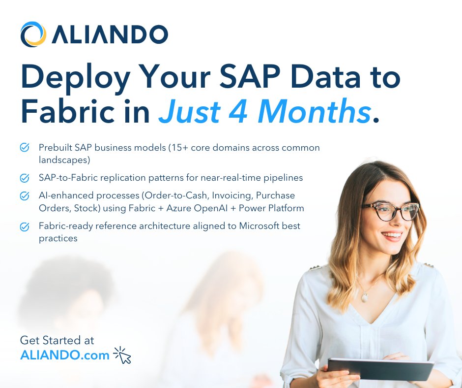 Move from discussion to delivery. Our structured program takes you from assessment to production-ready SAP data in Fabric—in four months:

What’s included:
- Prebuilt SAP business models (15+ core domains across common landscapes)
- SAP-to-Fabric replication patterns for