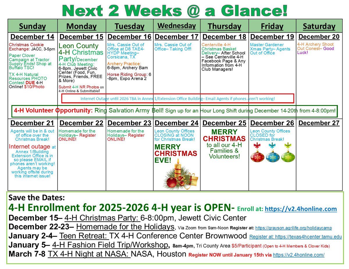 Leon County 4-H tweet media