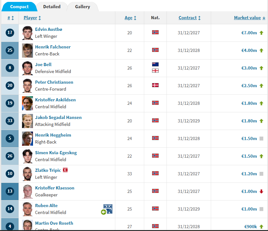 Verdien på Vikingspillerne øker kraftig!

Er det kanskje realistisk å håpe på et salg på over 100 millioner på Edvin Austbø?