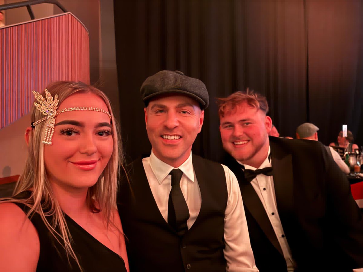 MultistaffRec's tweet photo. ✨🎩 What a wonderful evening at the ICC Birmingham for our Gatsby v's Peaky Blinders themed celebration! 🥂 The three-course meal was delightful, and the dancing afterwards brought everyone together for some festive fun! 💃🕺

It was lovely seeing the team enjoy a special evening away from the office - a perfect way to celebrate our hard work throughout the year. 🎄 Here's to a wonderful celebration and the great team who shared it! 🥂🎩

#TeamCelebration #RoaringTwenties #FestiveGlamour