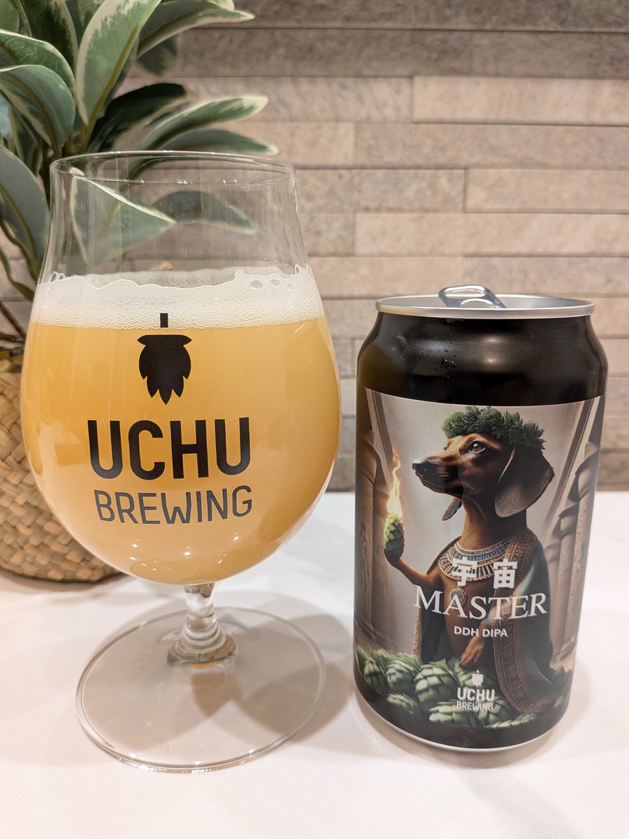 うちゅうブルーイング 宇宙MASTER 山梨のビールでDDH ダブルIPA 度数は