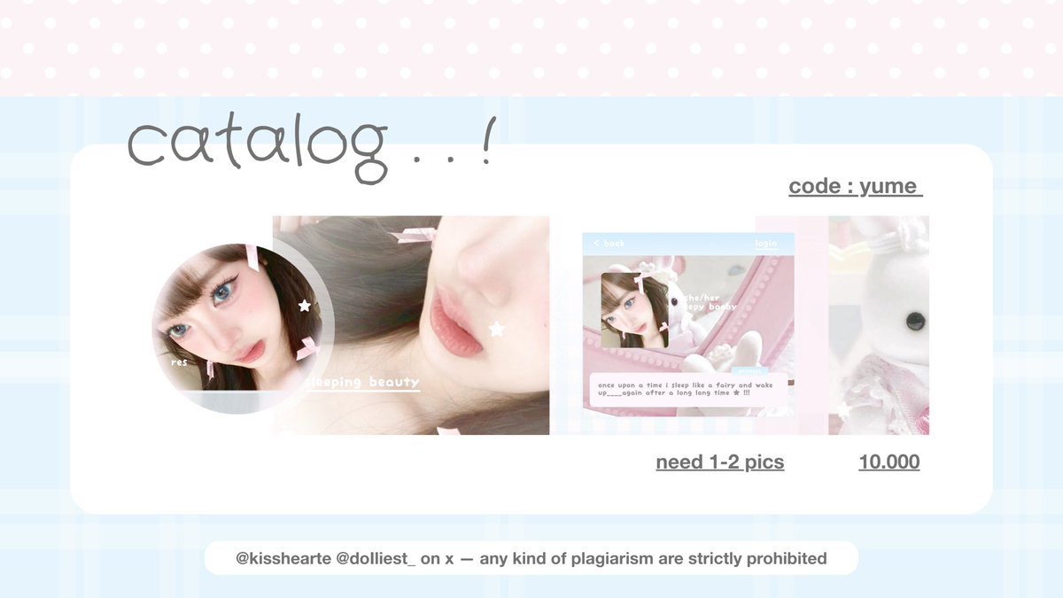 kisshearte's tweet image. help repost please? 

aku ada layout ready stock ulzzang. aku fs jadi 6k / each (bekas ospek, blm pernah dipakai) free retext ya. bisa ketuk DM aku kalau mau take ˙˚ ᕱ⑅ᕱ ɞ˚˙

#zonauang