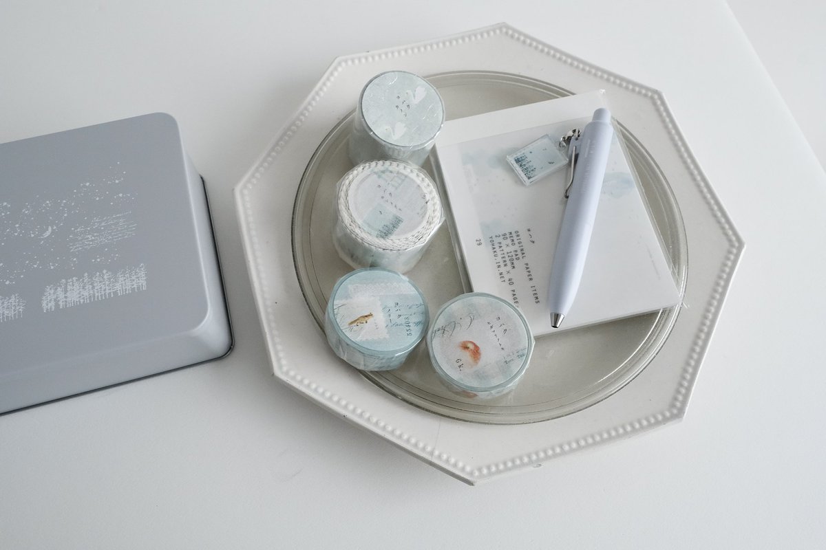 collection box ソナタ / ホシメグリ マットな質感の美しい缶を作り