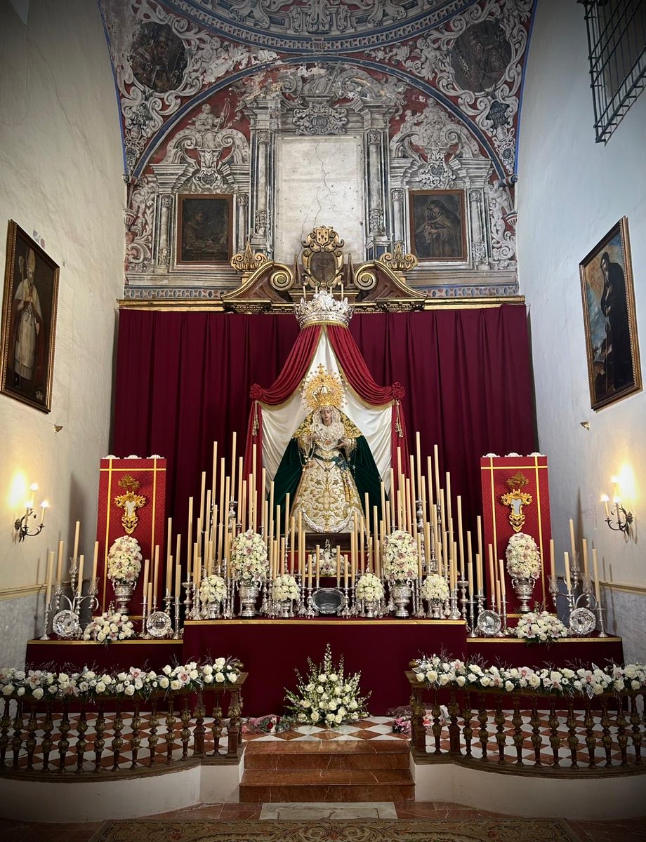 ⚓️Esperanza y Refugio.
Altar de cultos por la festividad de la Esperanza 2025 #CofradíasMLG
