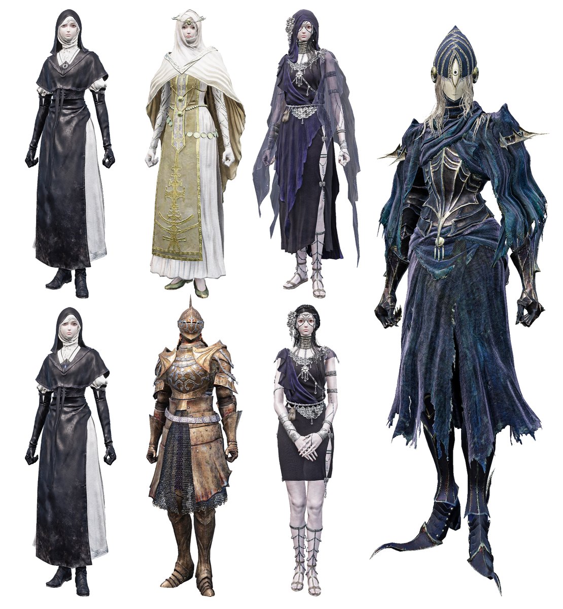 葬儀屋 / Undertaker
Which garb do you like?
#ELDENRING #NIGHTREIGN