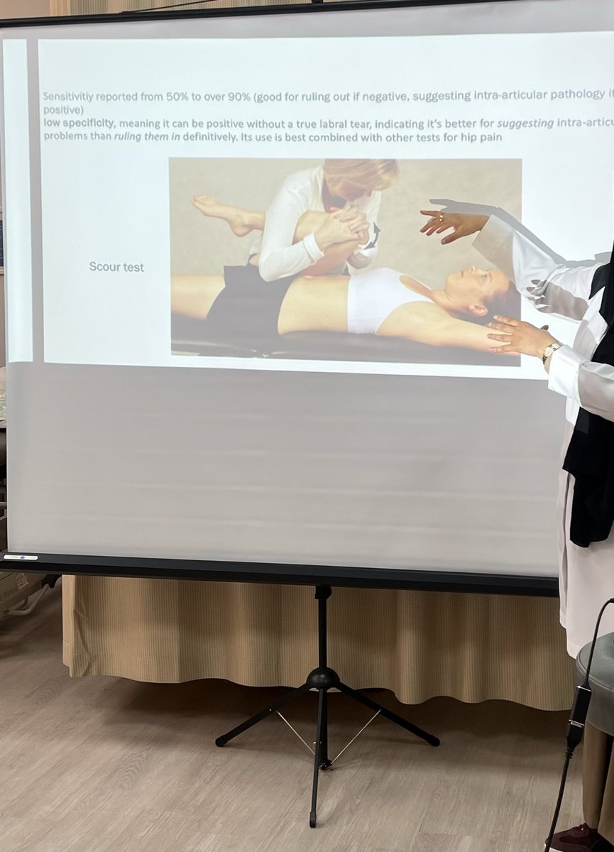 الحمدلله قدمت اليوم برزنتيشن لأول روتيشن في السنة الثانية بعنوان
Hip related disorders ; mapping of differential diagnosis 
محتوى اخذ مني ٤ اسابيع لبناءه ، شامل ليرسم خريطة ذهنيه لاستخدامه إكلينيكياً باذن الله و ليكون مرجع لي و لزملائي 🙏🏼💪🏼

و القادم افضل 💪🏼..