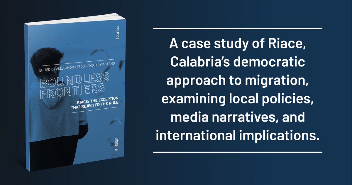 This book focuses on how innovative local policies in a small Calabrian village offer unique insight into global migration. It aims to challenge simplistic narratives and engage a broad audience in rethinking migration issues.

💻️: tinyurl.com/ma5wnz3c