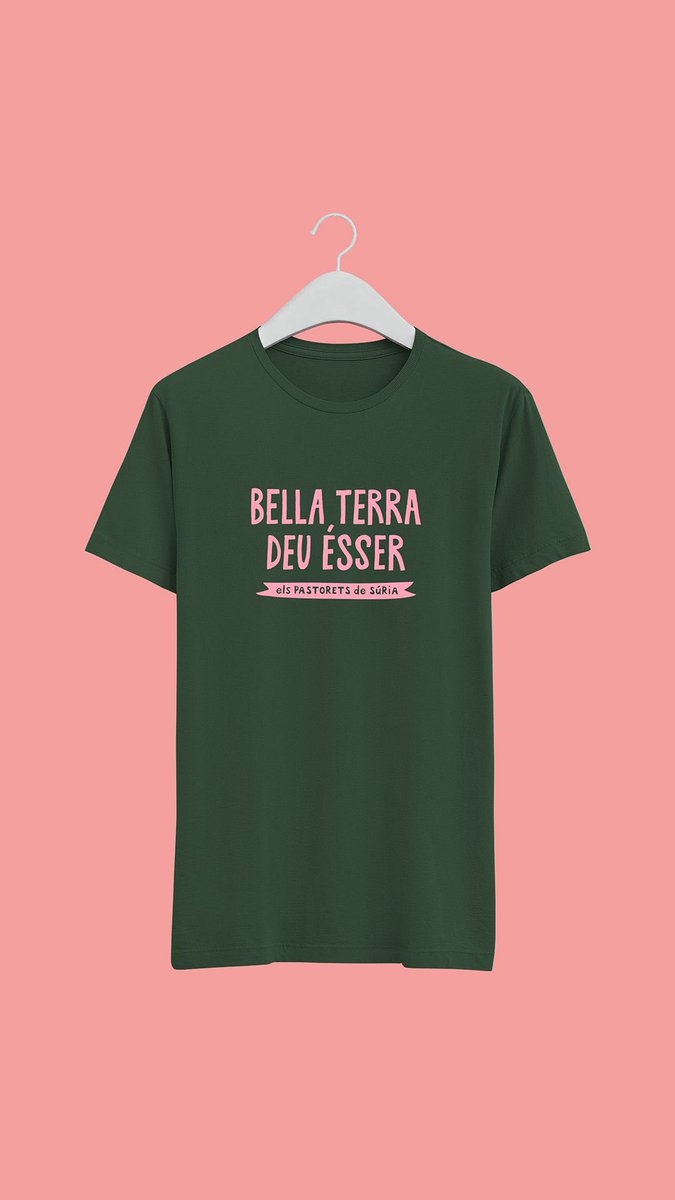 Que si és bella… 😍​ Ja tenim nova samarreta de Pastorets a la nostra col·lecció, i ens encanta! 💚

Després de rebre moltíssimes bones propostes de frases de pastors i pastores, la més esmentada i més votada ha sigut aquesta. Gràcies a tothom per la vostra participació 💕