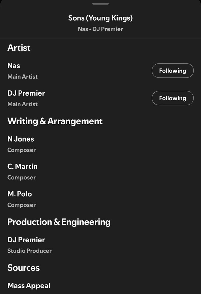 marcopolobeats's tweet image. On Dec 12, Nas &amp;amp; DJ Premier released Light Years. 

I’m beyond honored to have contributed my original compositions to 4 songs: 

My Life Is Real, 
Writers, 
Sons (Young Kings”)
My Story Your Story f. AZ.

To have Preem sample my sounds to create beats for this album w/Nas is 🤯!
