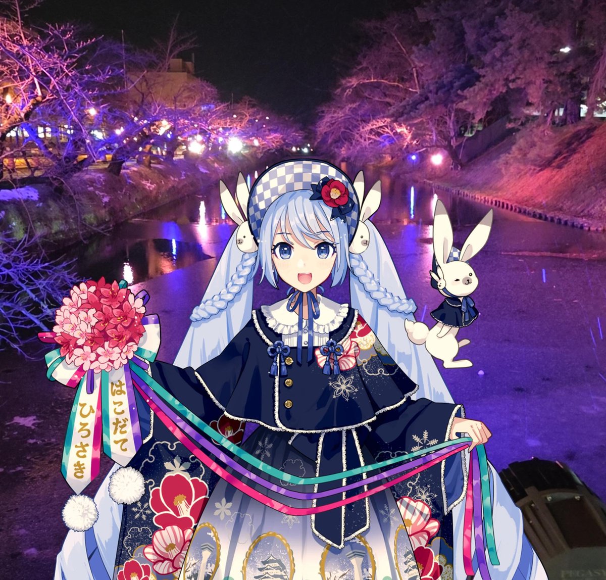 冬に咲く桜は残念ながら満開ではなかったですが それでも良い雰囲気で