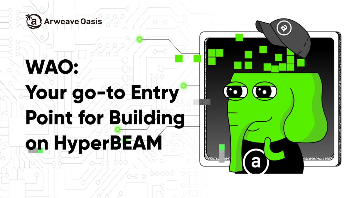 ArweaveOasis tweet media