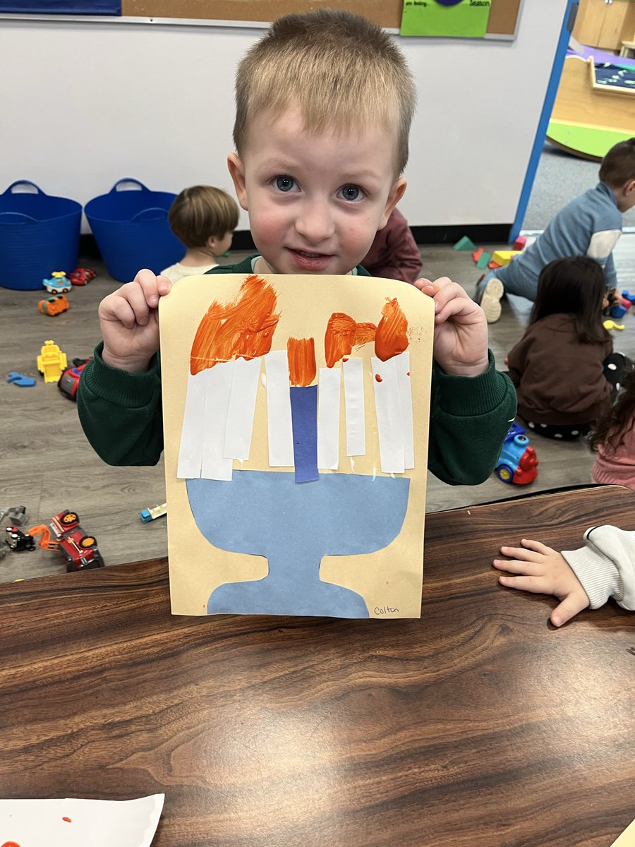 thekidsclubsi's tweet photo. Itβs Hanukkah, and our preschoolers celebrated the Festival of Lights in the most meaningful way! πβ¨ We sang festive songs, listened to a story that helped explain the holiday, and we created our very own menorah crafts.
#thekidsclubsi #december #art #play #decemberfun #fun https://t.co/fGCGMVEIpe