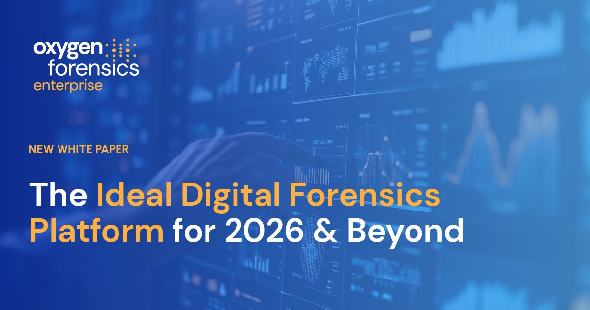 If strengthening your investigative operations is a priority for the coming year, our new white paper will help you benchmark where you are and what to prioritize next - a checklist of what an ideal digital forensics platform must deliver in 2026: bit.ly/4pFMrWd