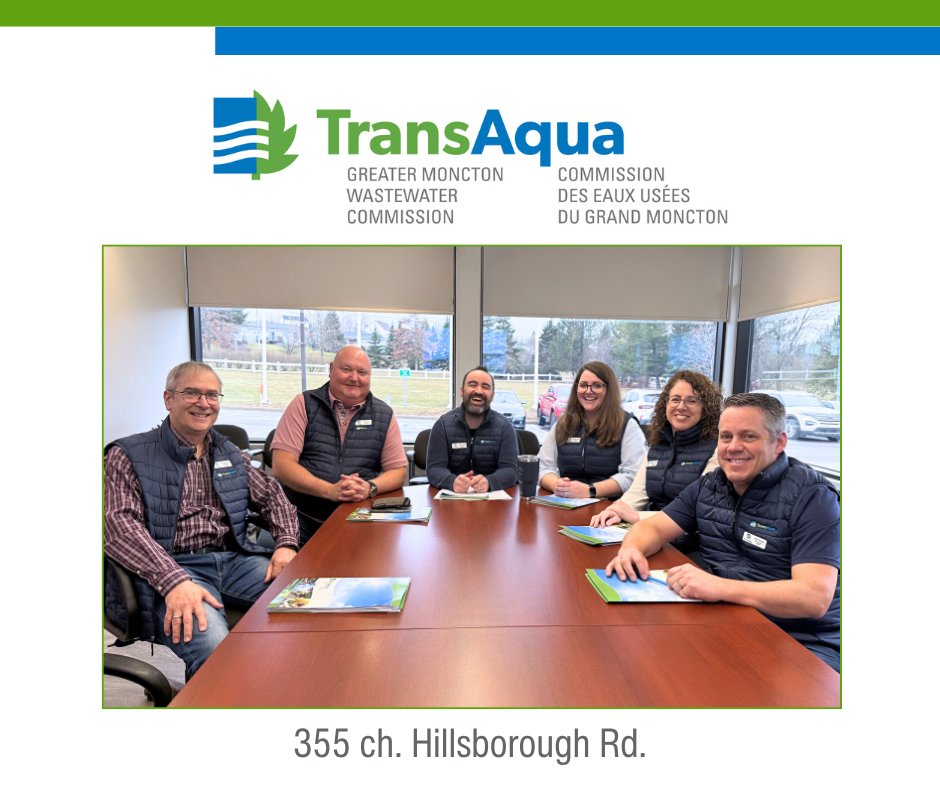 TransAqua is proud to serve the tri-communities. Come and learn more! We invite you to attend our monthly Public Meeting Thursday, December 18, 2025, at 6pm in our boardroom located at 355 Hillsborough Road in Riverview.
