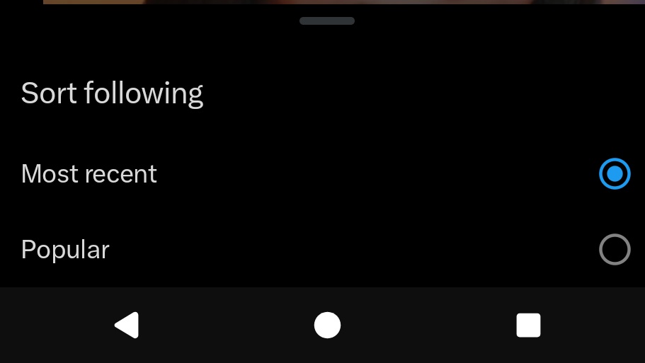 下に☑してる人からは私のツイートは見えていない(面白くないので)