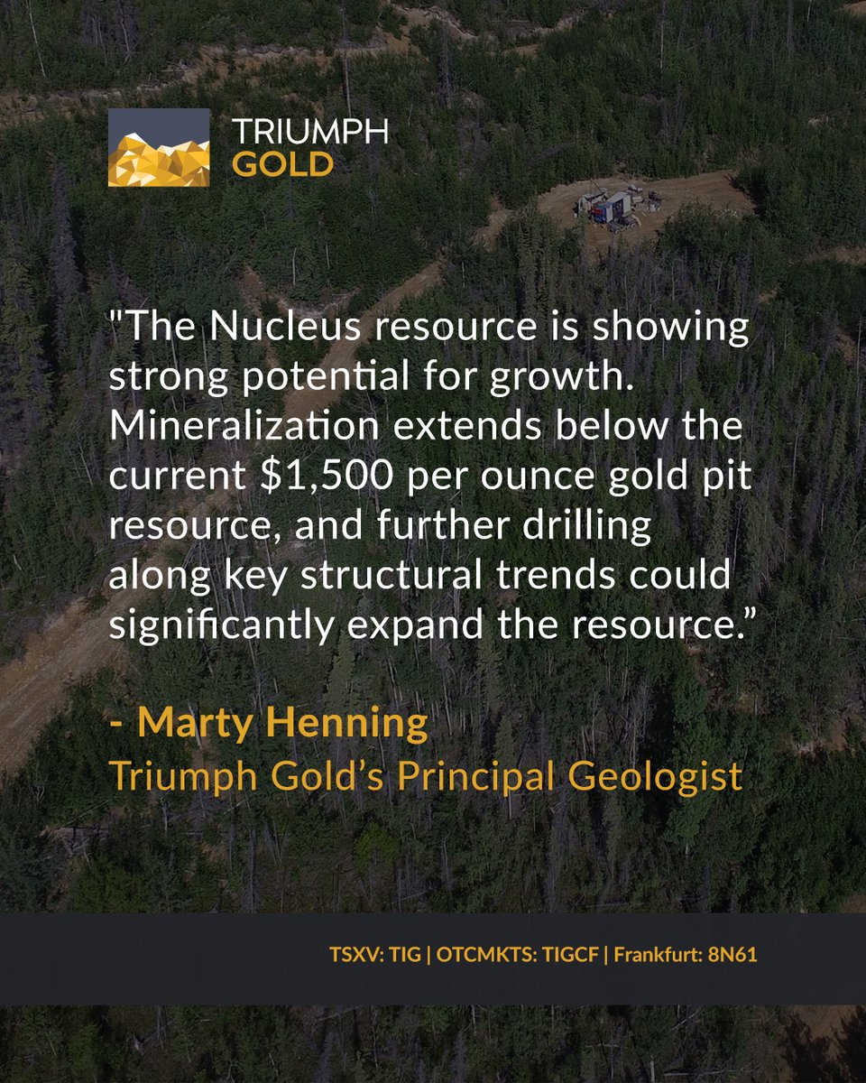 TriumphGoldCorp's tweet photo. Exploration at our Freegold Mountain Project continues to show strong potential for expansion and highlight new opportunities for #gold, #silver, and #copper growth.
Read: https://t.co/da1H5yMCTq
🇨🇦 #TSXV: $TIG $TIG.V 🇺🇸 #OTCMKTS: $TIGCF 🇩🇪 #FSE: #8N61 https://t.co/vniqQdGq0C