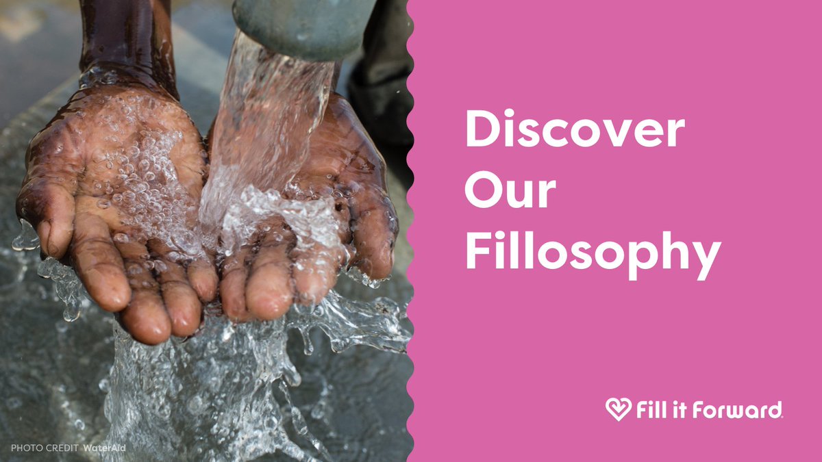 We believe choosing to reuse is a simple act of generosity that shows love for the planet and its people. 

Learn more about our Fillosophy: zurl.co/1Yf8z