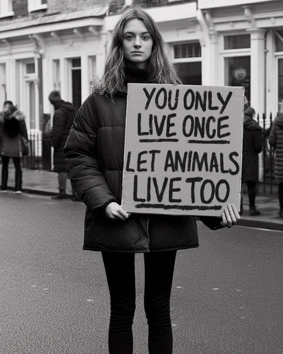 Animals value their lives just as we value ours. Please don’t be the reason theirs ends. 🙏💔

#vegans #veganquote #animalrights #animals #saveanimals