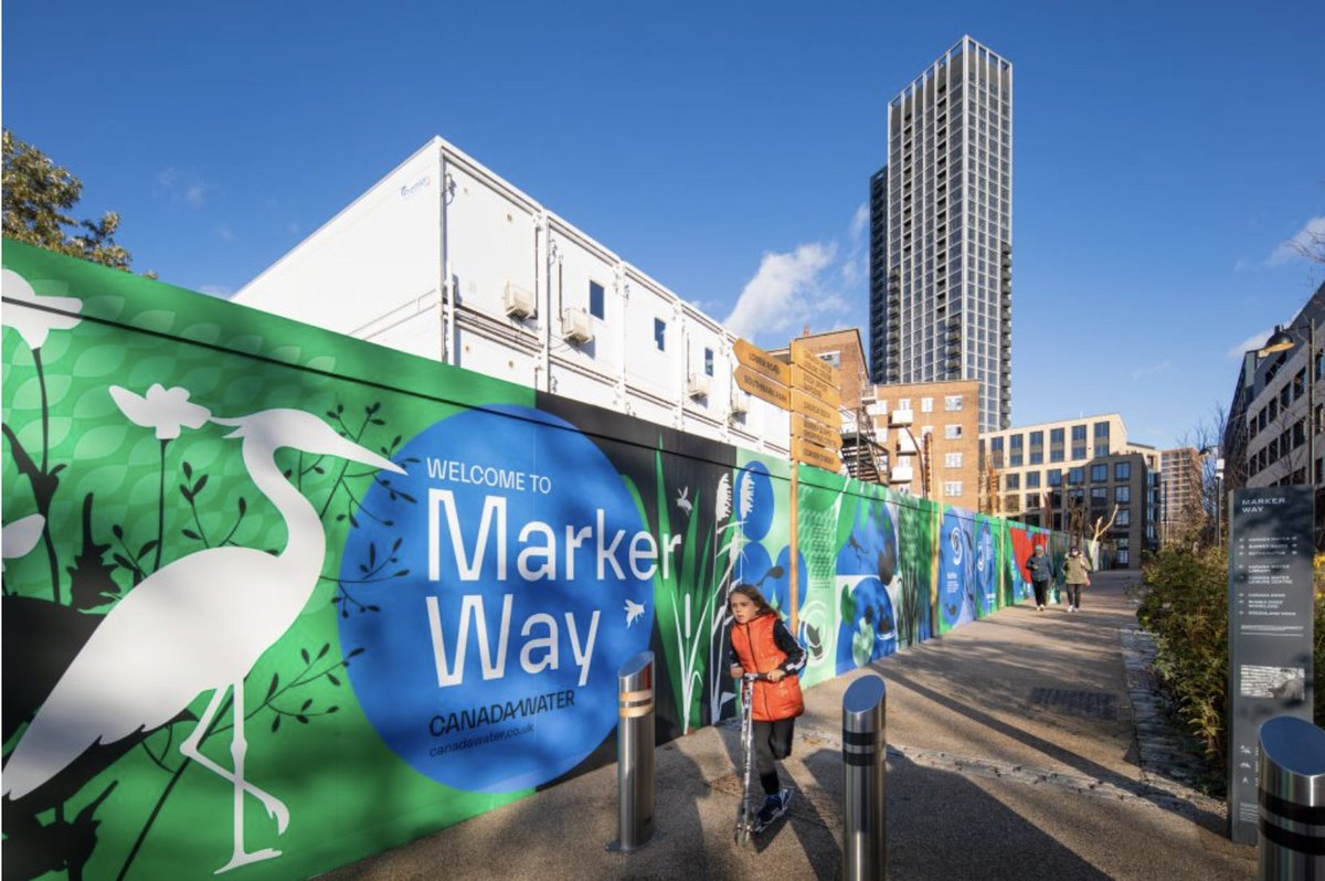 Canada Water Masterplan tweet media