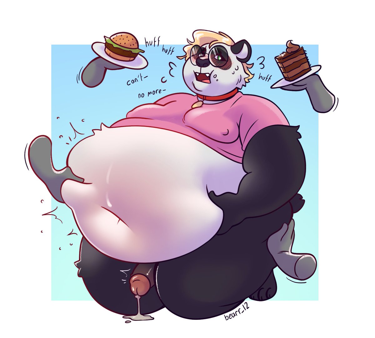 you think he's had enough yet? nahhh i think we can fit a little more in there :3

comm for @fattpanda_ !! (this is referenced from and inspired by a specific art at the commissioners request! If anyone knows who did the original work, please do let me know!)