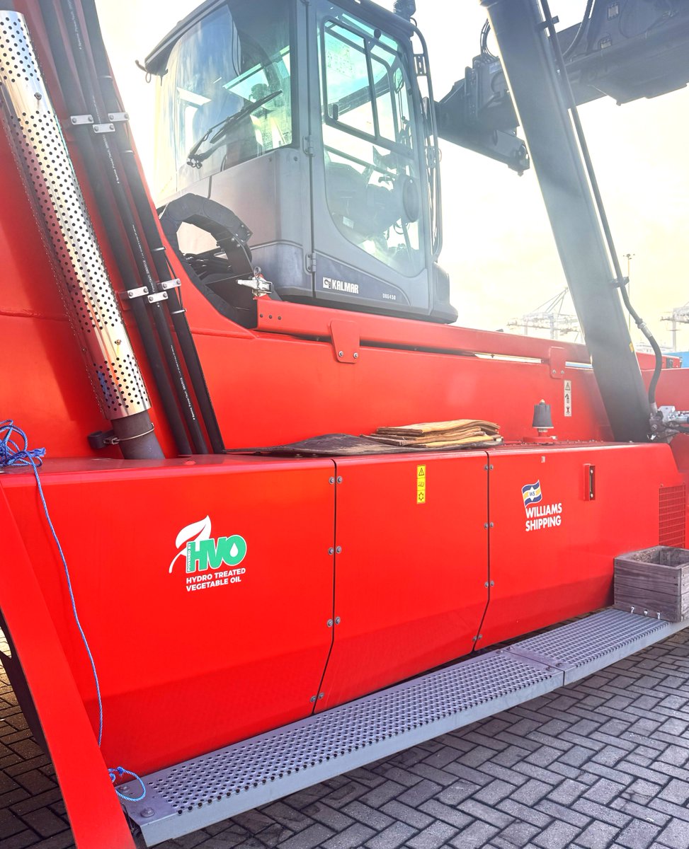 WillShipping's tweet photo. Sustainable Cargo Operations Powered by HVO! 🌱

Our switch to HVO (Hydrotreated Vegetable Oil) fuel from diesel, cuts greenhouse gas emissions by up to 90%, making our cargo operations cleaner, more sustainable, and firmly aligned with a greener future. 🌎💚

#sustainability https://t.co/CFMng03HoO