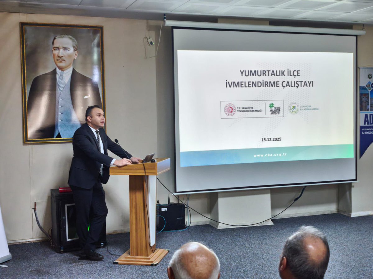 Çukurova Kalkınma Ajansı tarafından düzenlenen, Yumurtalık ilçemizin ekonomik, sosyal ve yerel kalkınma potansiyelini artırmaya yönelik Yumurtalık  İlçe İvmelendirme Çalıştayına katılım sağladık.