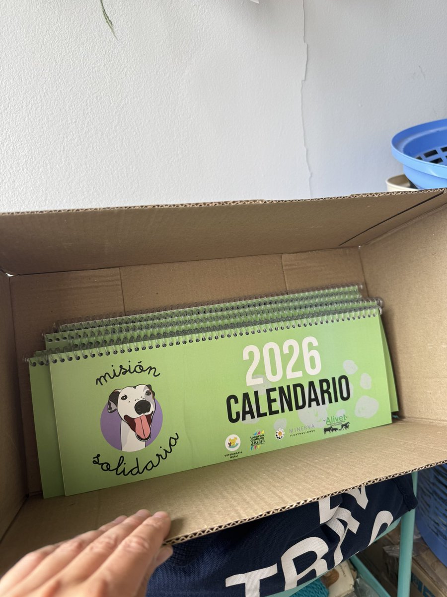 Con la compra de estos calendarios nos ayudas un montón a poder seguir sacando animales de la calle 
Si querés uno mándame dm 💖