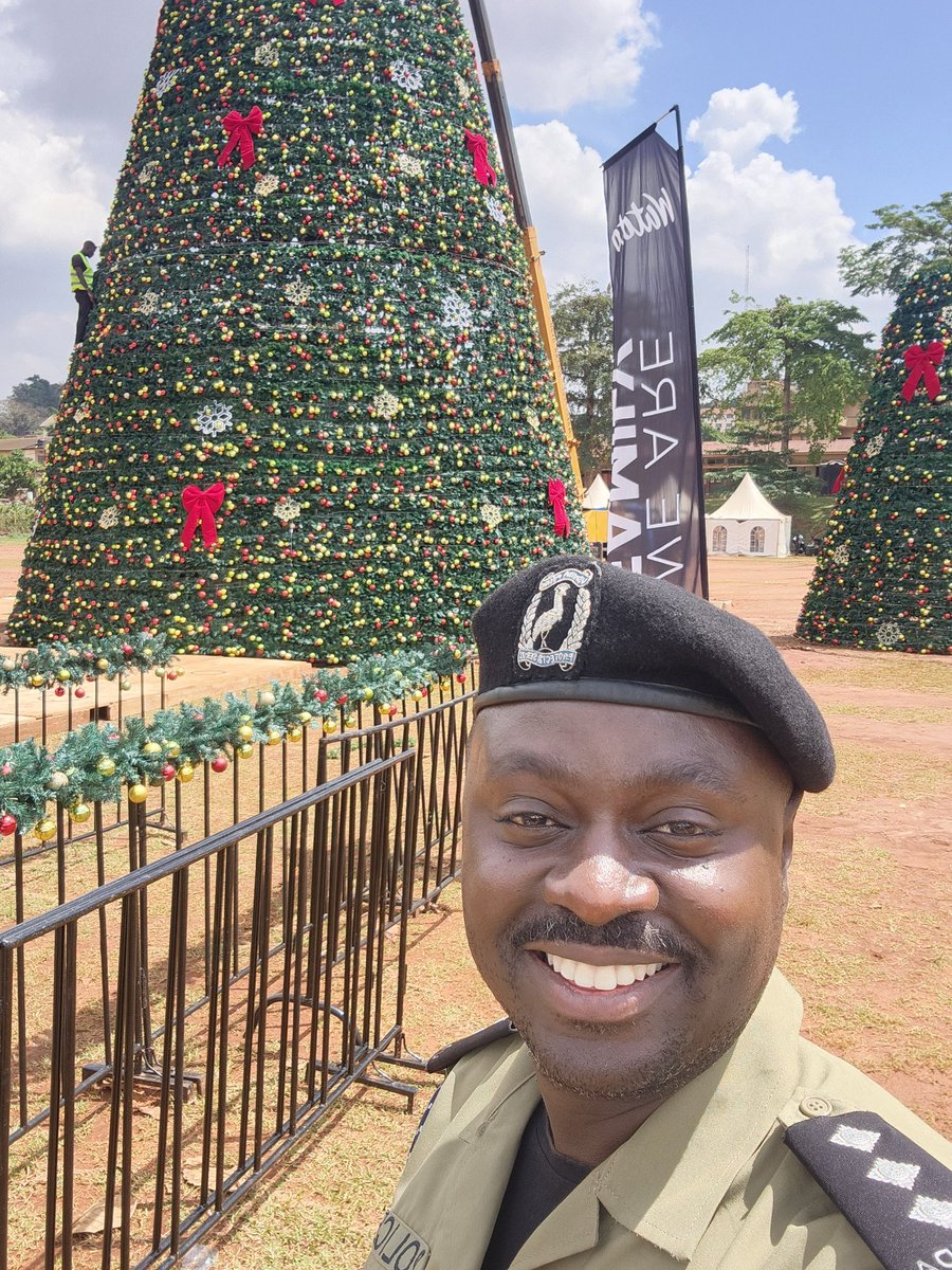 This is the biggest Christmas tree I have ever witnessed ,  the Watoto Christmas Cantata is going to be lit. <a href="/PoliceUg/">Uganda Police Force</a> is fully prepared to provide security for the event.
As this will be the church’s first outdoor Christmas celebration, we call upon all attendees to strictly