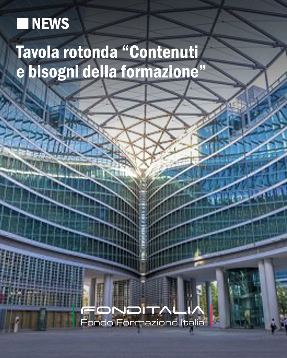 Il direttore di FondItalia Egidio Sangue partecipa domani in <a href="/RegLombardia/">Regione Lombardia</a>  alla tavola rotonda “Contenuti e bisogni della formazione”: fonditalia.org/tavola-rotonda