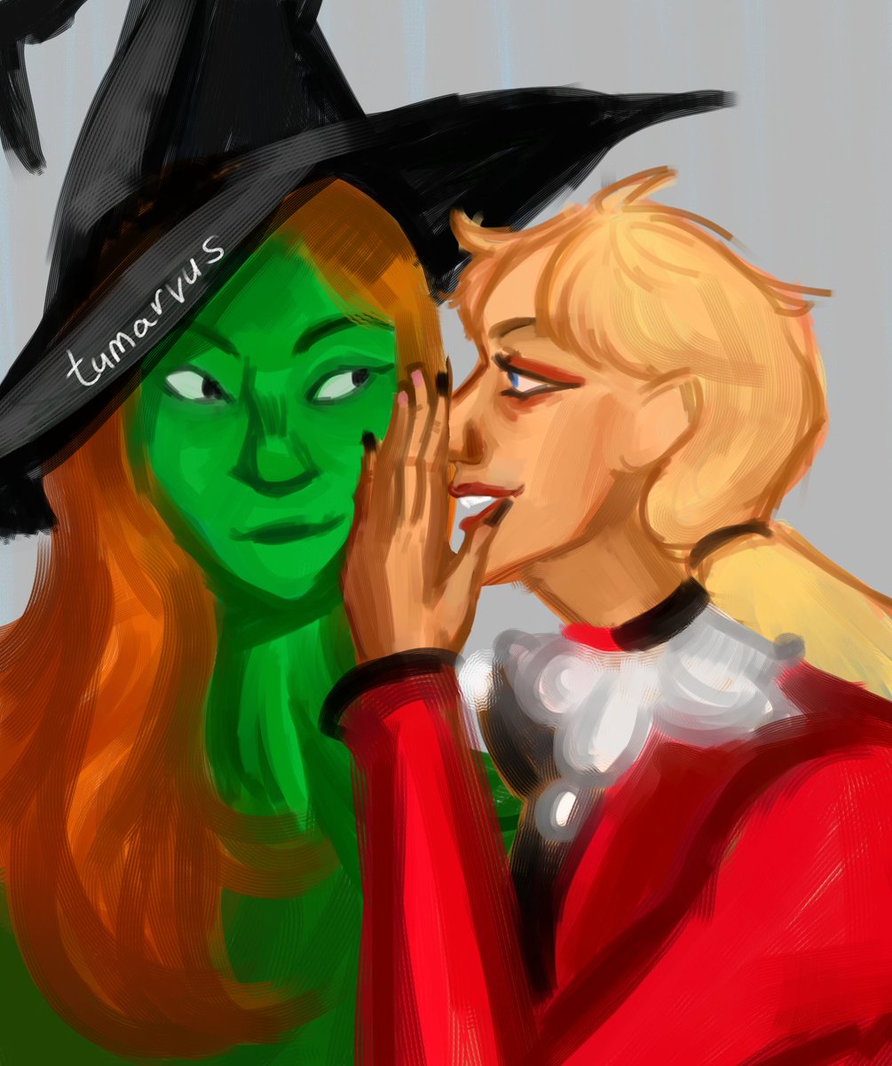 tumarvus's tweet image. Harlivy as gelphie 
#harlivy #Gelphie #Wickedforgood