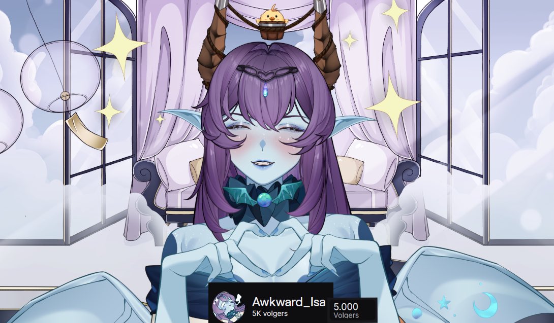 We did it! We hit 5k on twitch, thank you all so much for following this dumb ass!