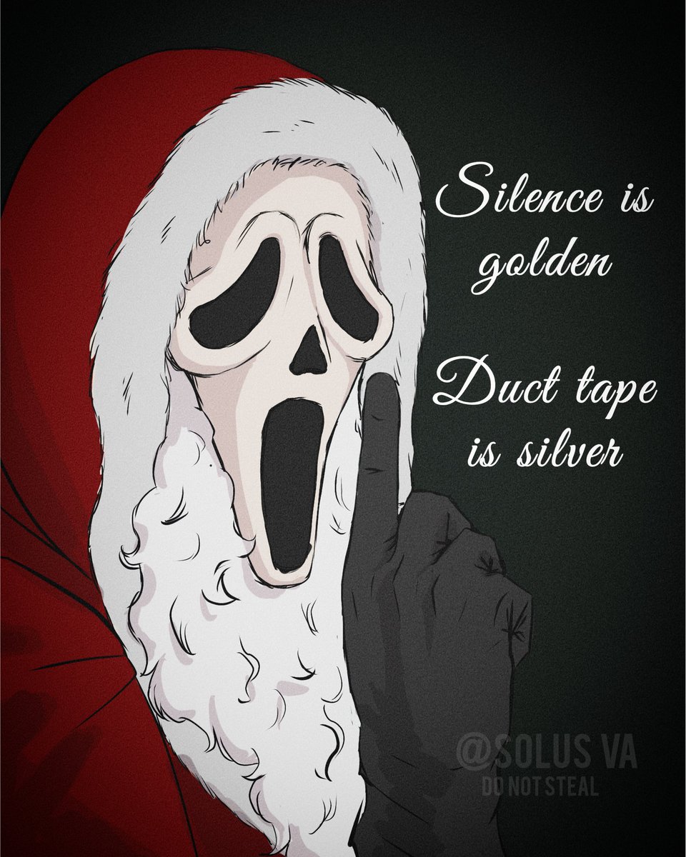 Are you on his naughty or nice list? 👀

Only have time to do doodles at the moment so no full renders just for a little while 🫡

#dannyjohnson #ghostface #dbd
